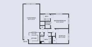 Assisted Living Two-Bedroom C
